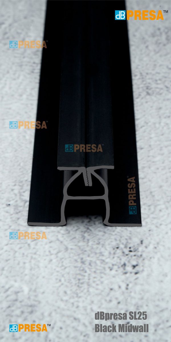 DBPRESA SL25BM (BLACK MIDWALL)